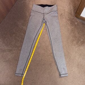 Lululemon Gray High-Waisted Leggings 28in